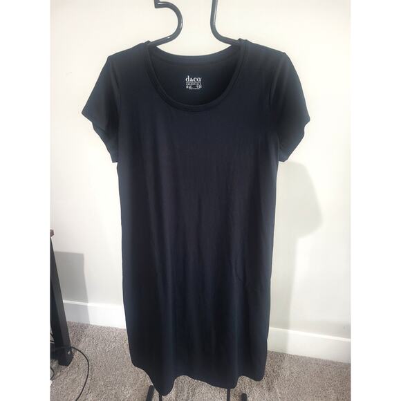 Denim & Co Size PL Black & Green Perfect Jersey Two-Pack Dresses A685416 NWOT - Picture 5 of 10